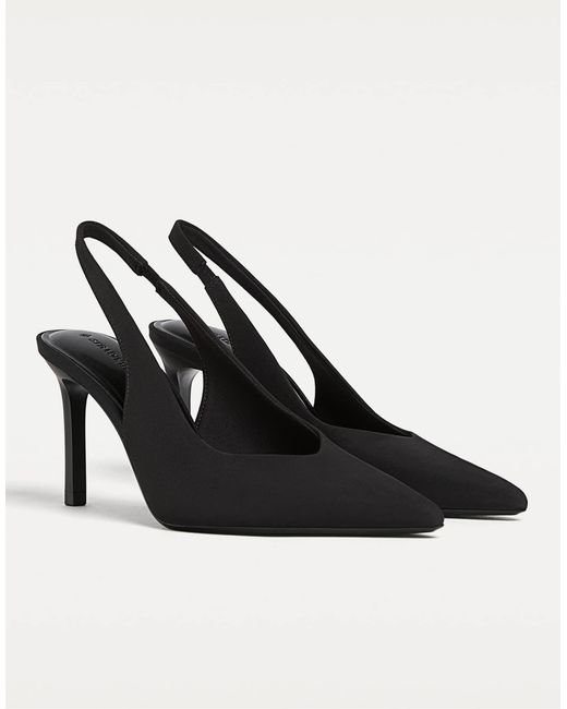 Stradivarius Black – high heels