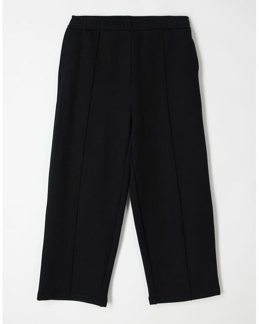 ASOS COLLECTIVE Black Loose Fit Super Heavyweight joggers for men