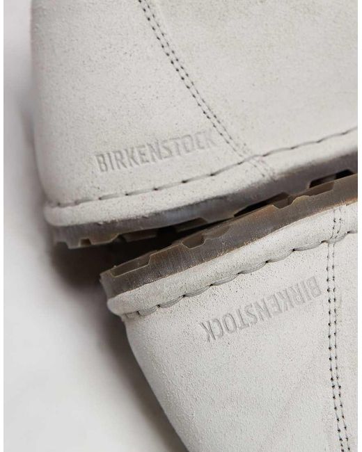 Birkenstock Blue Utti Lace Suede Shoes