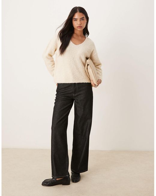 Jdy Natural – locker sitzender pullover