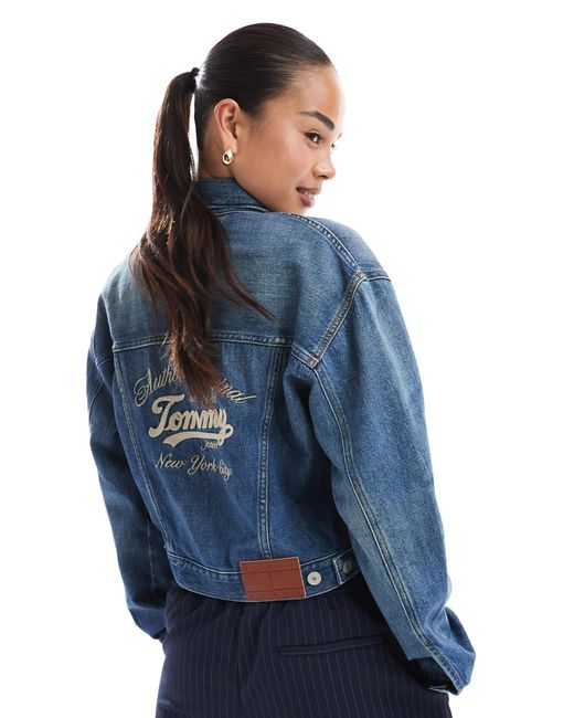 Tommy Hilfiger Blue – trucker-jeansjacke