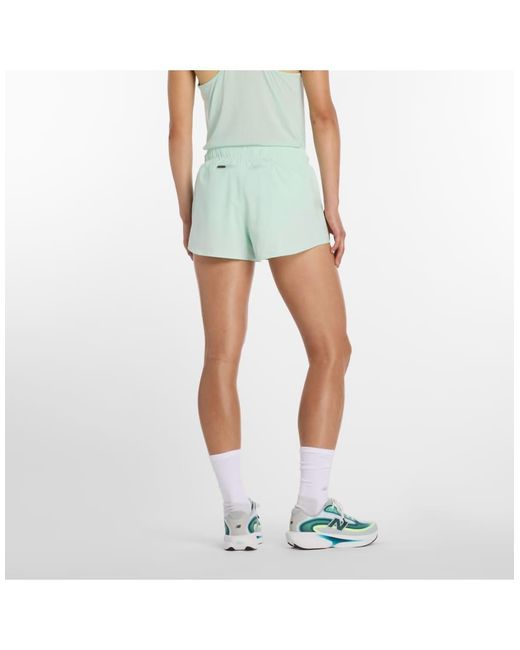 New Balance Green Rc Short 3"