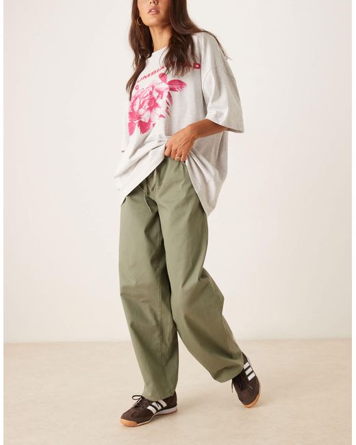 Jdy Natural Tie Detail Wide Leg Trousers