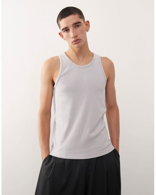 Weekday White Vest for men