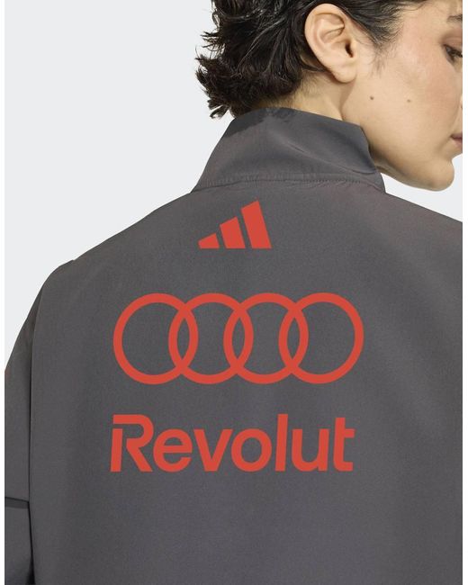 Adidas Originals Gray Audi Formula One Team Mechanics Tracktop
