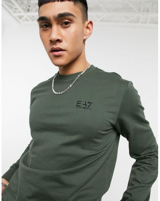 Ea7 Armani Core Id Trainingsanzug Aus Frottee In Grun Fur Herren Lyst