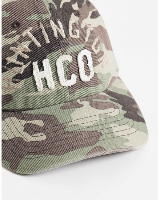 Hollister Green Baseball Cap for men