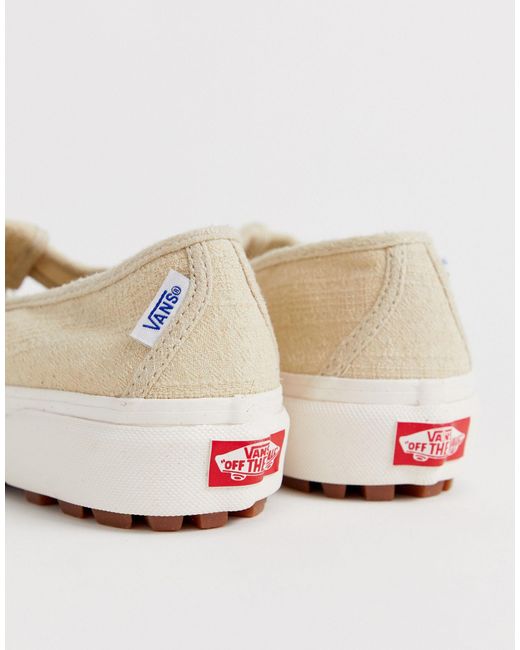 Vans Style 93 Dx Anaheim Linen Mary Janes | Lyst Australia