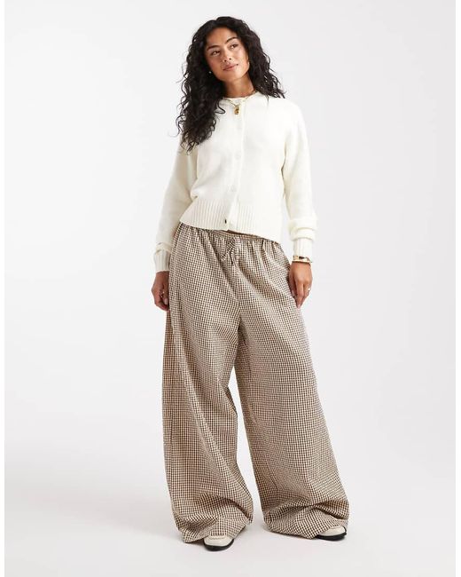 Threadbare White Crew Neck Button Through Cardigan