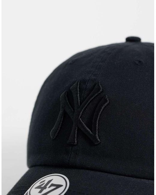 '47 Blue Ny Yankees Tonal Clean Up Cap
