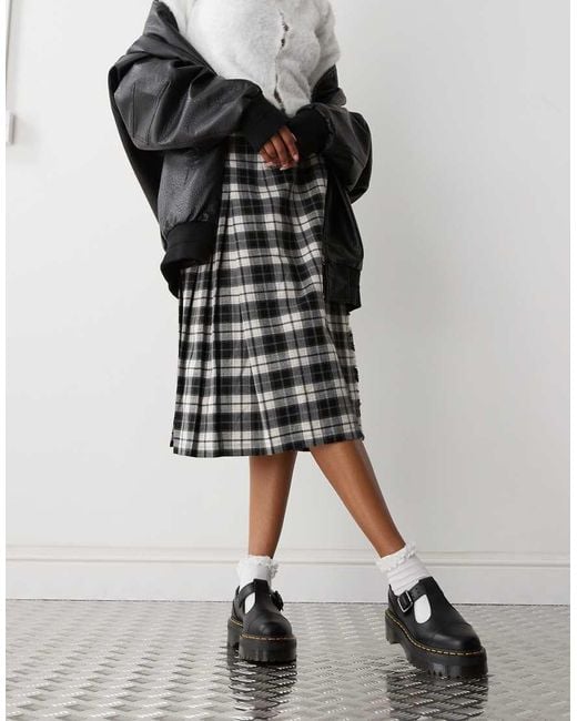 Dr. Martens White Bethan Mary Jane Shoes