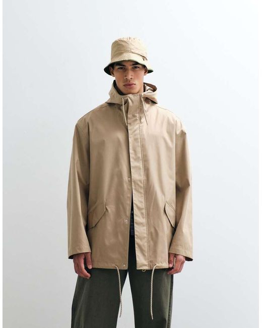 ASOS Natural Stormmax Water Repellent Parka for men