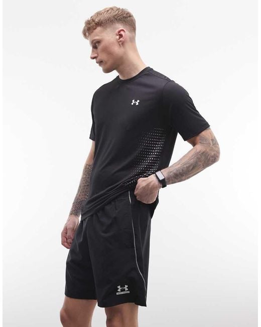 Under Armour Black Tech Sport Shorts for men