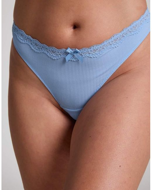 Hunkemöller Blue Lola Thong