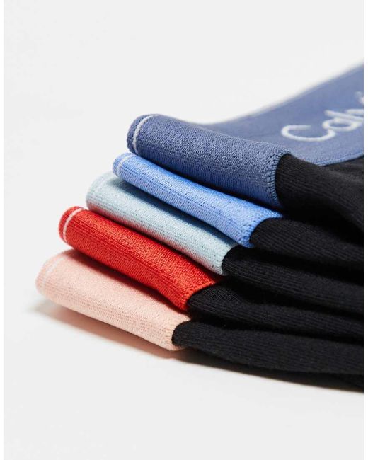 Calvin Klein Black Icon Cotton Stretch 5 Pack Trunks for men