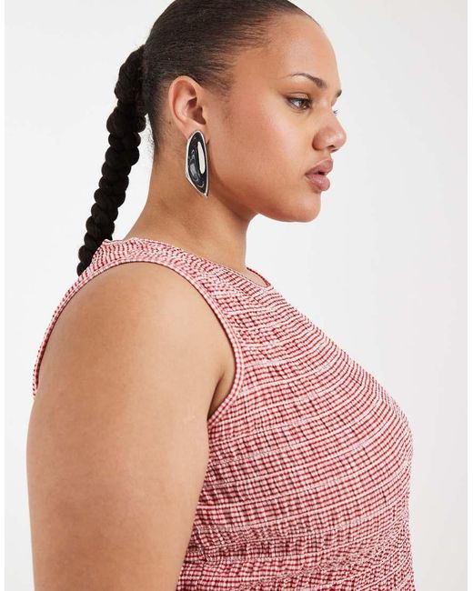ONLY Pink Smock Midaxi Dress