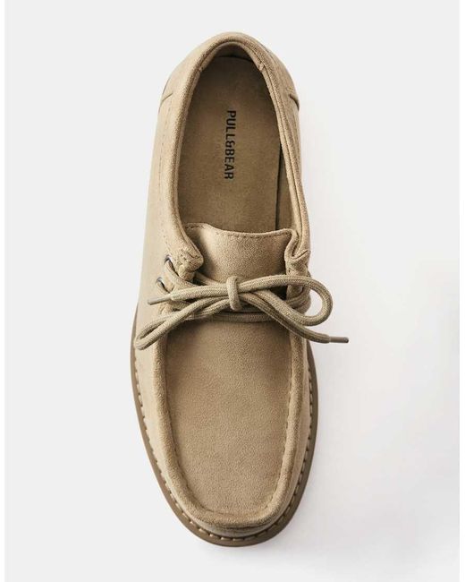 Scarpe Stringate di Pull&Bear in White da Uomo