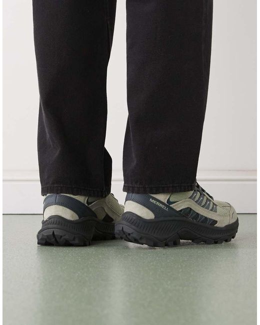 Merrell Black Speed Strike 2 Trek Sneakers for men
