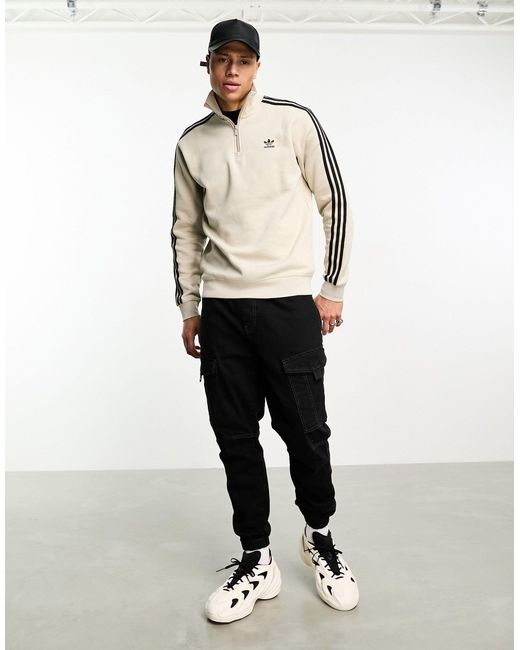 Adidas Originals – adicolor classics – sweatshirt in Natural für Herren