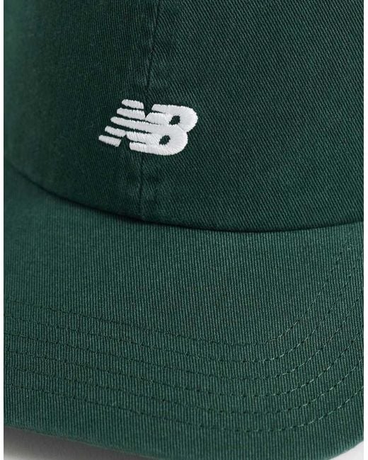 New Balance Green 6 Panel Classic Cap 2.0