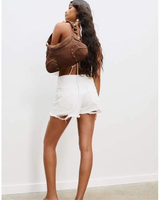 Stradivarius Brown – schultertasche