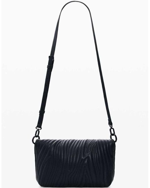 Desigual Blue Small Embossed Bag