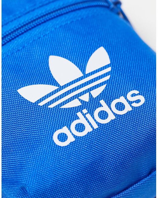 Borsetta a tracolla con logo di Adidas Originals in Blue