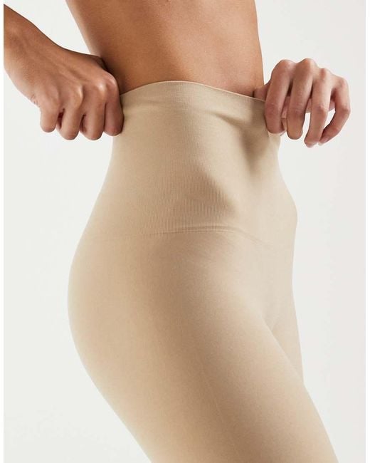 Pieces Natural Longline Seamless Shapewear Shorts