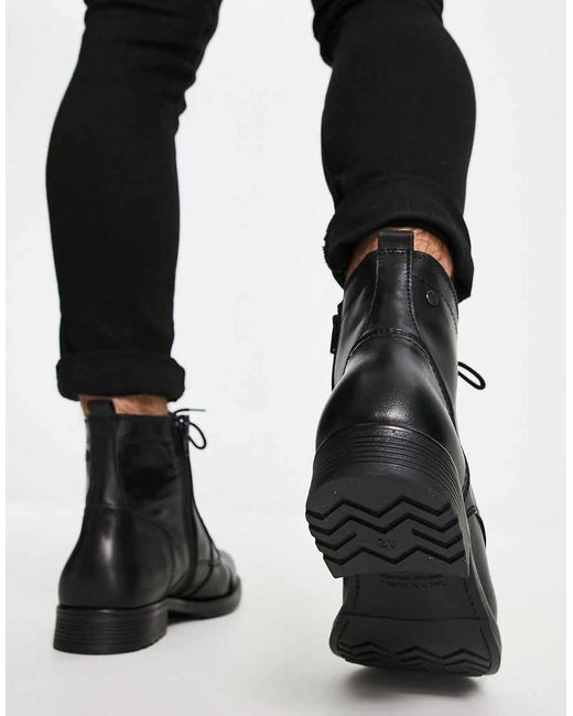 Jack & Jones Black Tall Boots for men