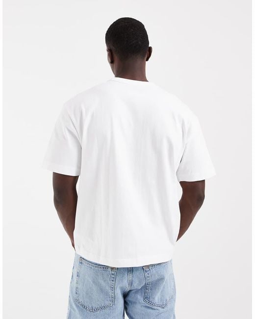 Gap White Boxy Oversized Heavy Weight T-Shirt