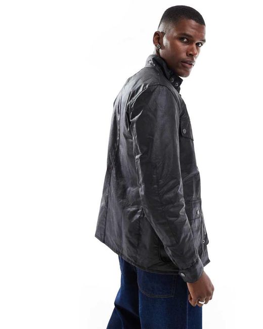 Barbour Blue Duke Wax Jacket for men