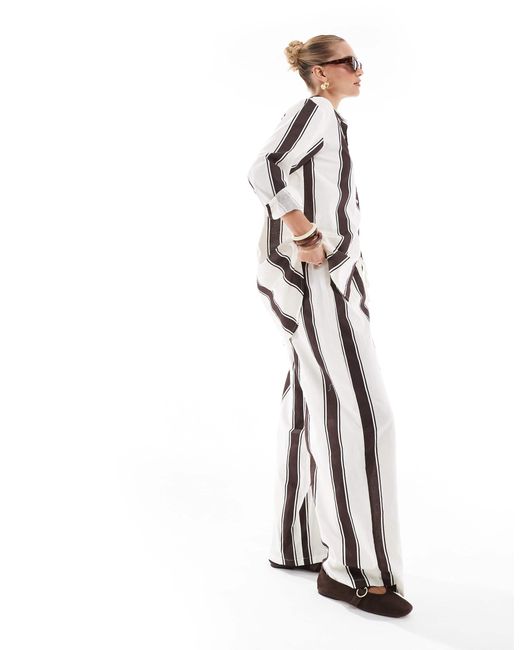 Exclusivité - - pantalon esmé studios en coloris White