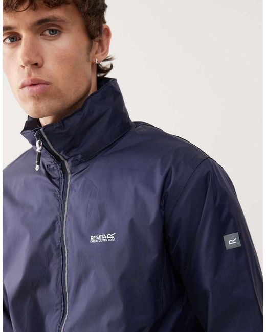 Regatta Blue Lyle Iv Waterproof Jacket for men