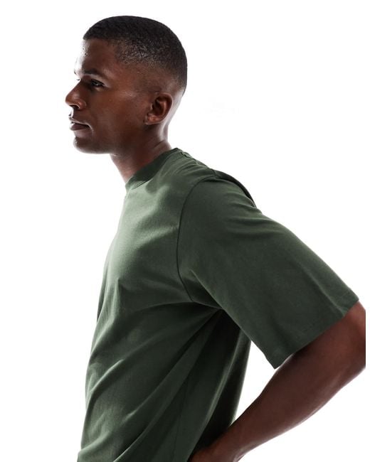 Jack & Jones Green Oversized T-shirt for men