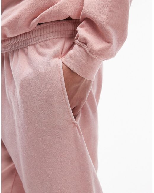 Topman – oversize-jogginghose in Pink für Herren