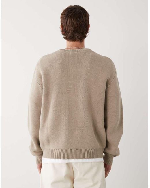 Jersey Exclusivo En Asos De -Neutro Weekday de hombre de color Brown