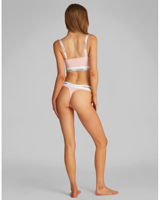 Calvin Klein Gray – modern cotton – tanga