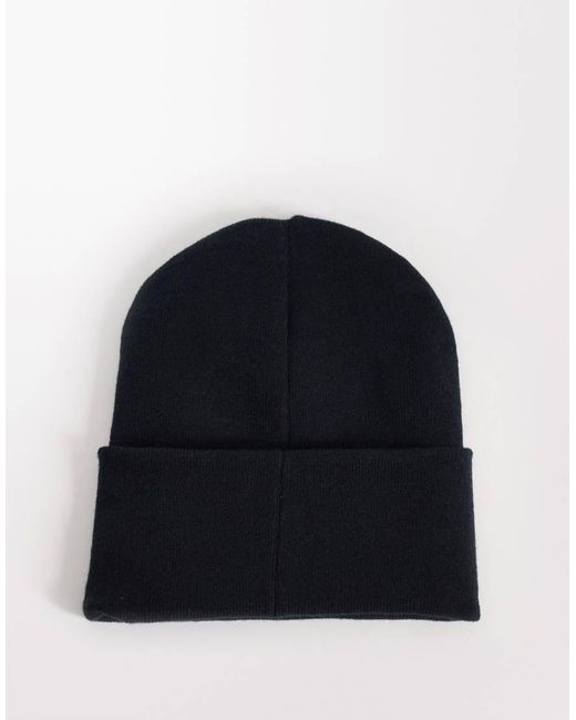 Nike Black Essentials Satin Lined Beanie for men