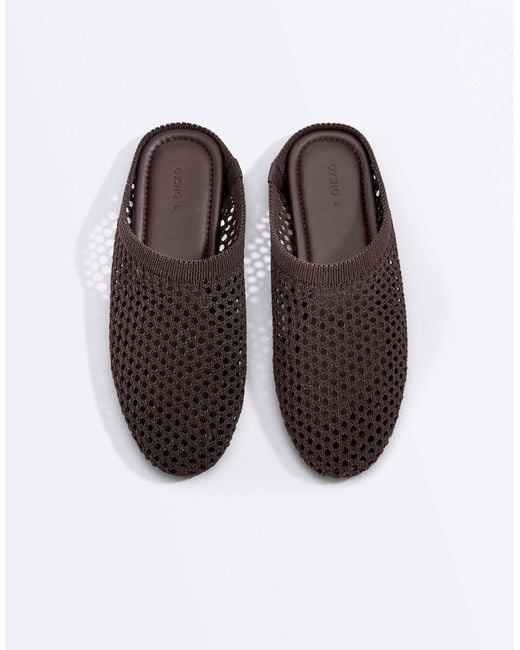 Oysho Brown – clogs