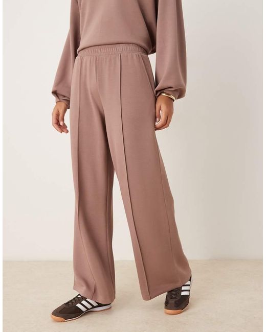 ASOS Pink Cupro Wide Leg jogger