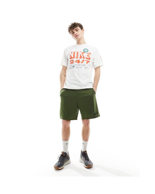 Nike White Dri-fit Bodega Graphic T-shirt for men