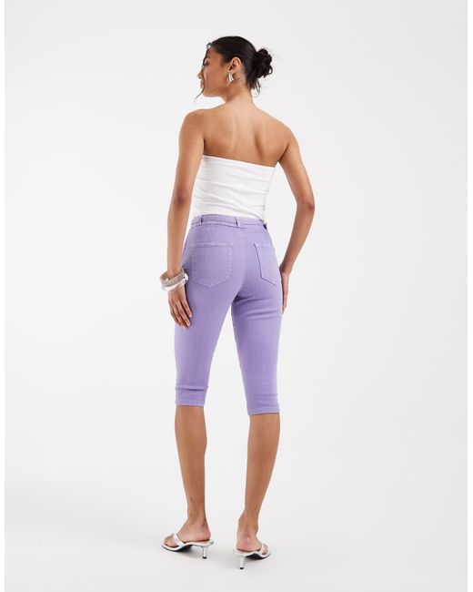 ASOS Purple Capri Jean