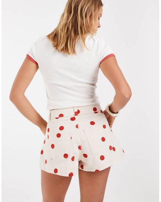 ASOS White A Line Short