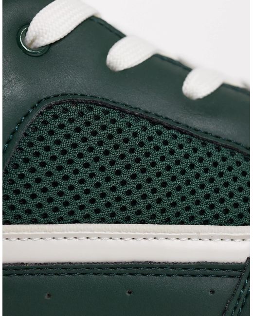 ASOS – multi-panel-sneaker in Blue für Herren