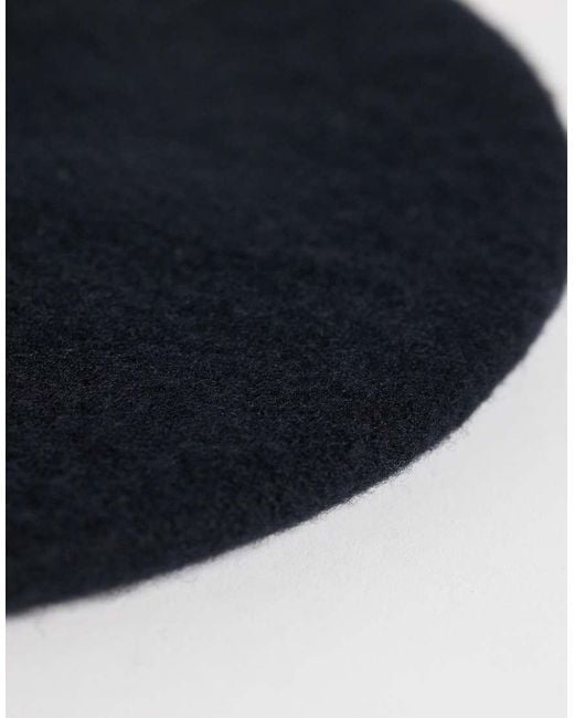 ASOS Blue 100% Wool Beret for men