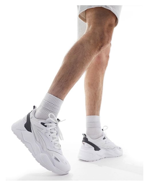 Rs-x efekt - sneakers riflettenti bianche di PUMA in White da Uomo