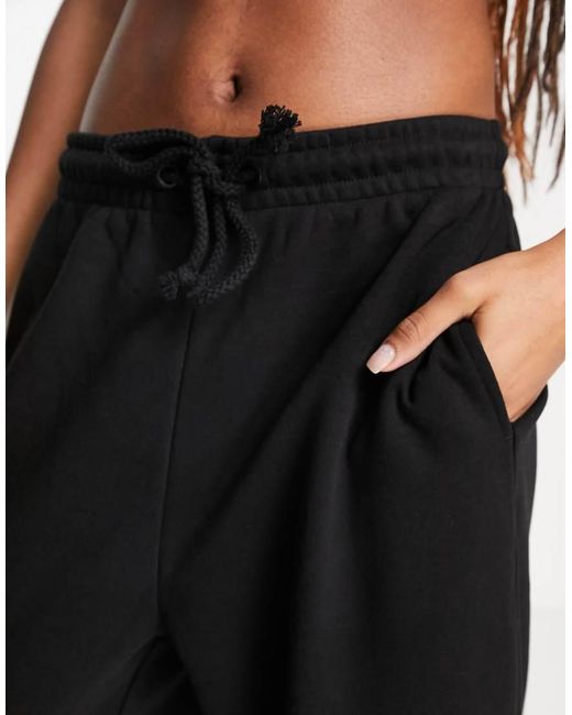 Collusion Black Unisex Logo jogger
