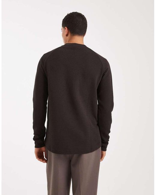 Adidas Originals Brown Trefoil Essentials Tee for men