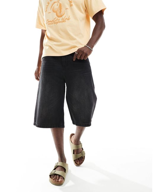 Cotton On Cotton on – superweite jorts in Natural für Herren