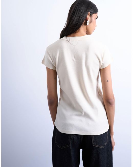 TOPSHOP White Everyday Tee